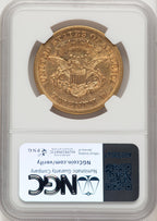 1865 $20 Liberty Double Eagle NGC XF45