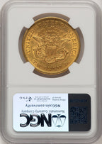 1861 $20 Liberty Double Eagle NGC AU53 (572457001)
