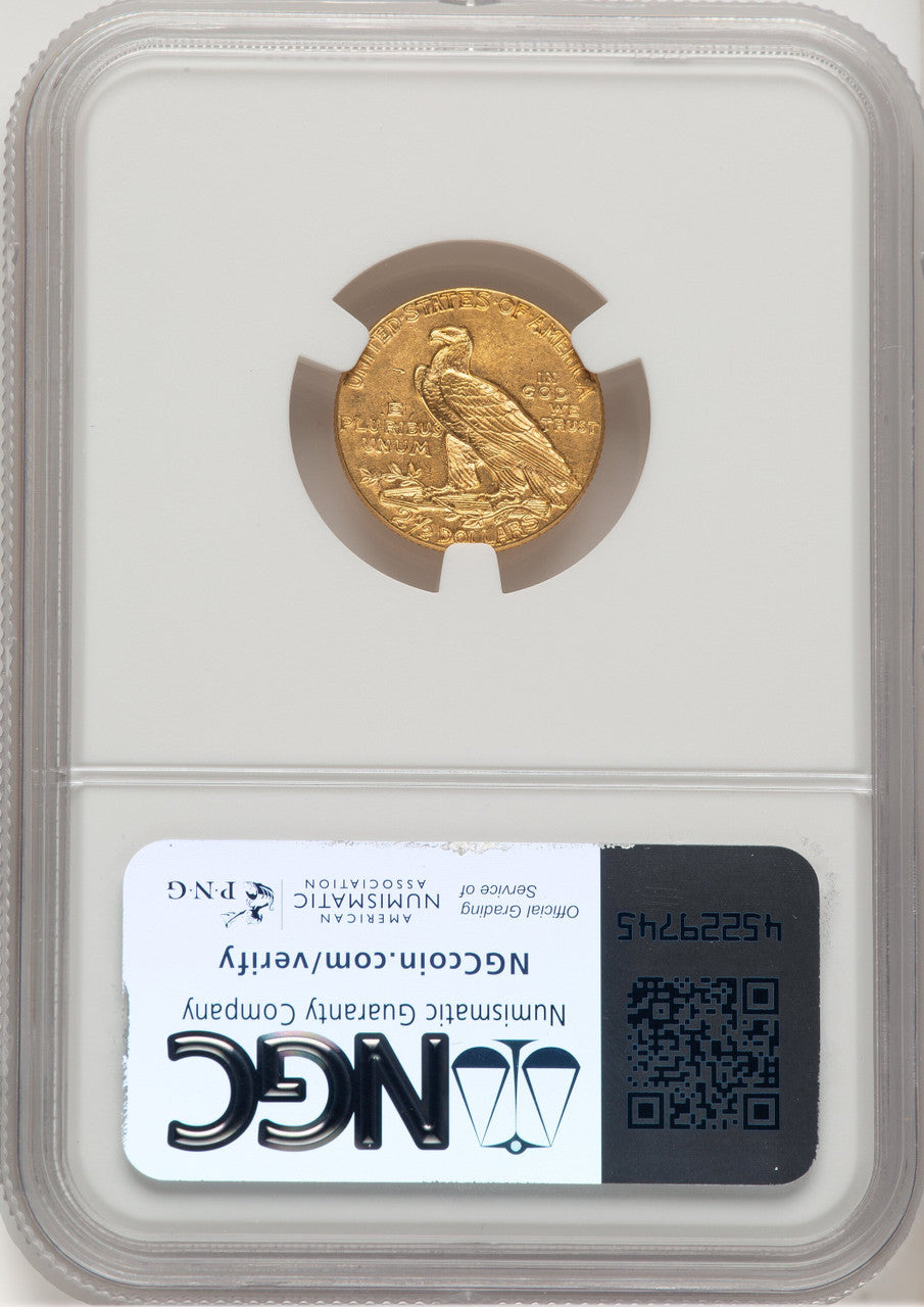 1913 $2.50 Indian Quarter Eagle NGC MS62 (521153072)