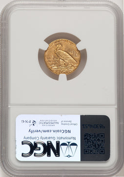 1912 $2.50 Indian Quarter Eagle NGC MS62 (521153071)