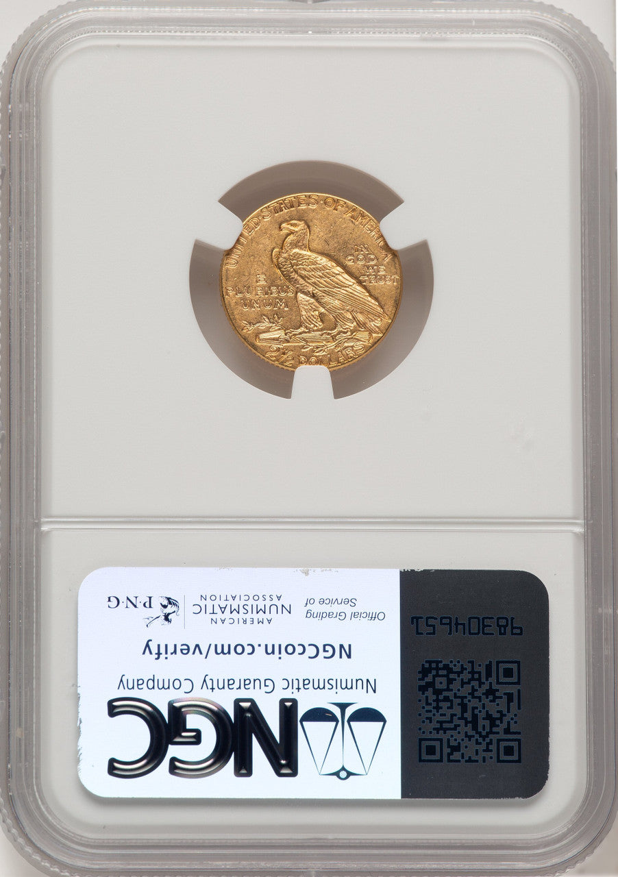 1912 $2.50 Indian Quarter Eagle NGC MS62 (521153071)