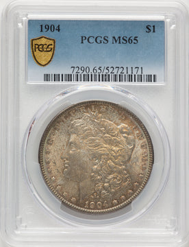 1904 Morgan Dollar PCGS MS65