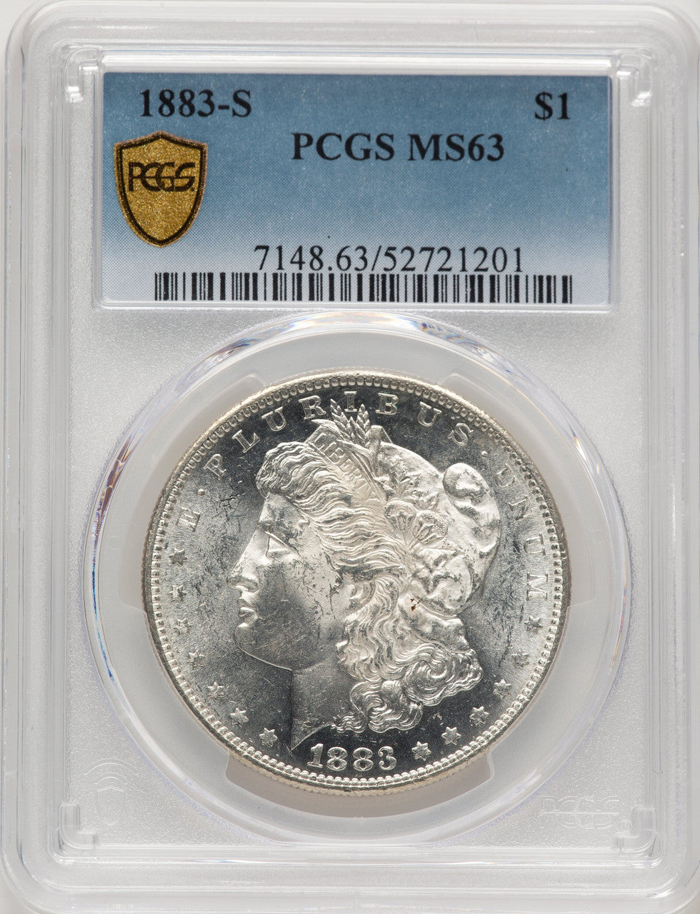 1883-S Morgan Dollar PCGS MS63 (776678009)