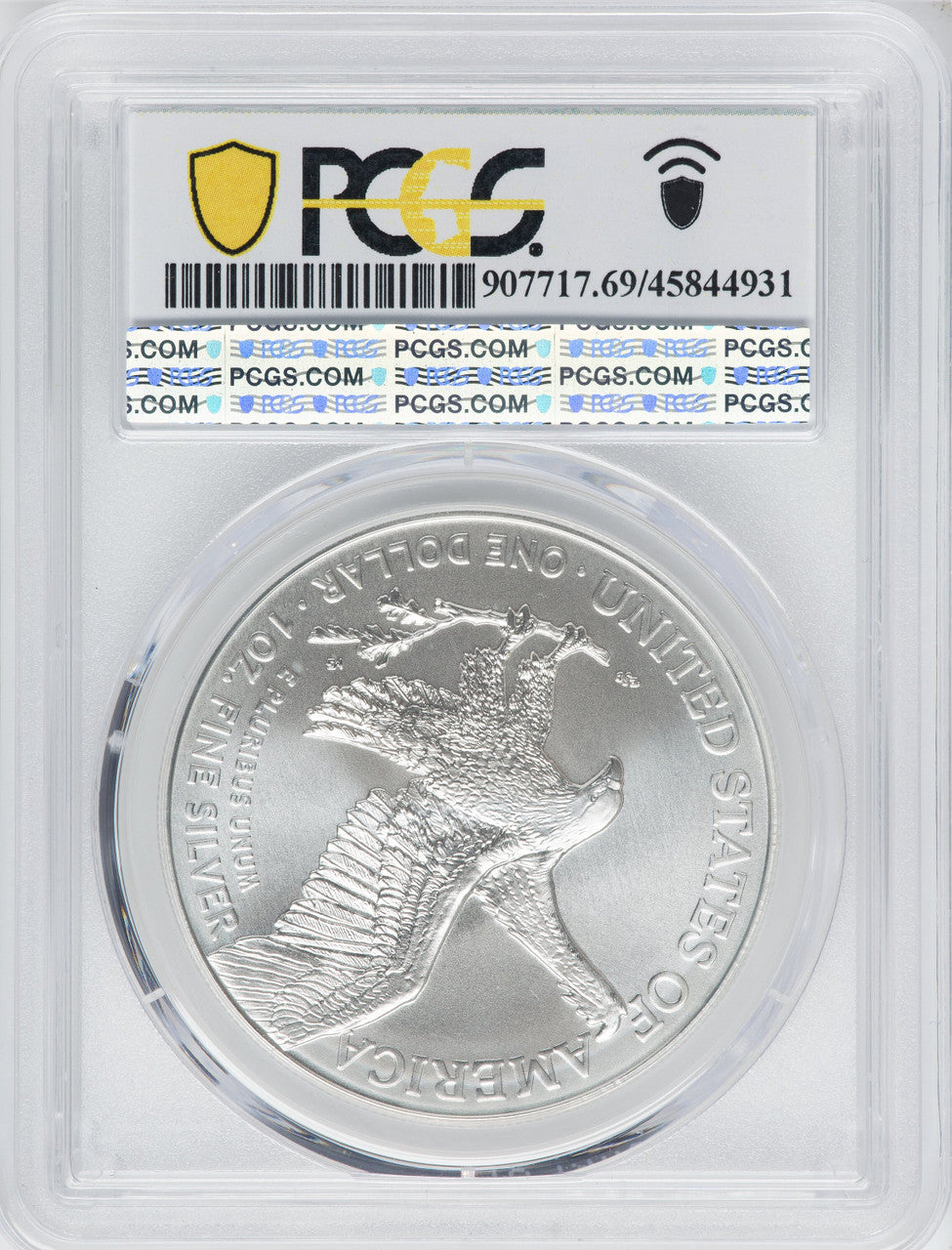 2021 American Silver Eagle Type 2 At Dusk & Dawn 35th Anniversary 326th PCGS MS69