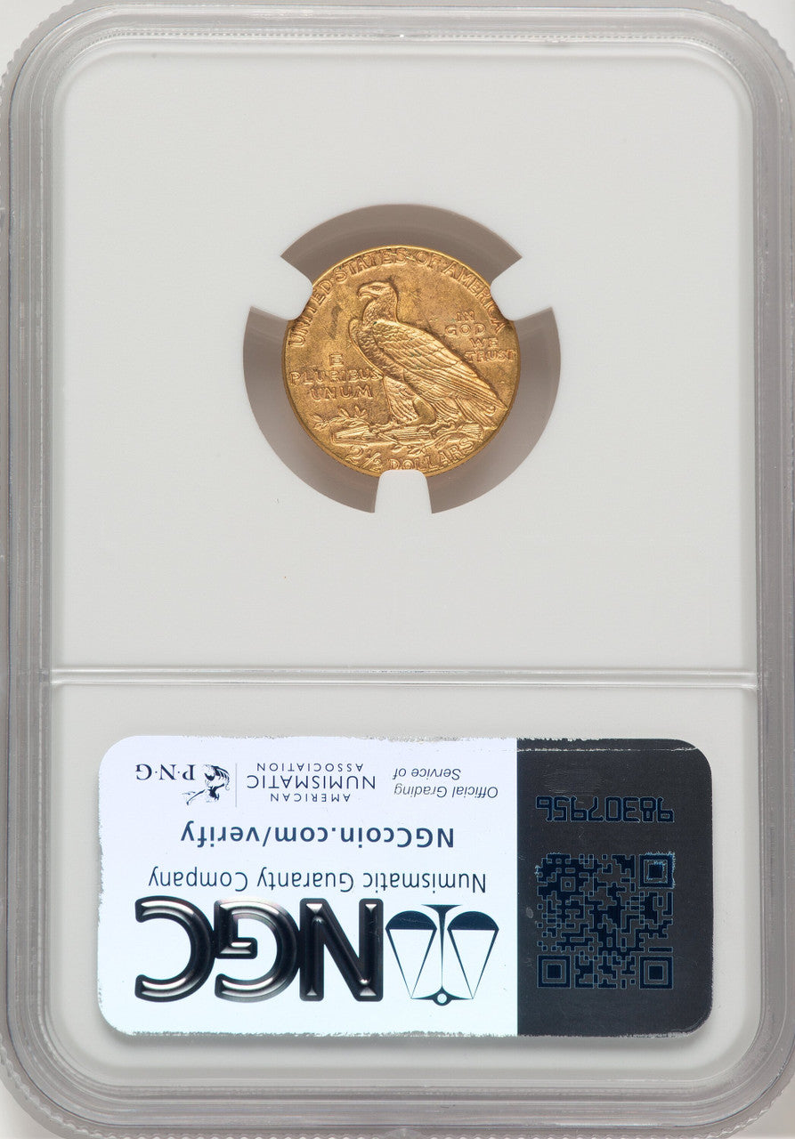 1915 $2.50 Indian Quarter Eagle NGC MS62 (775381025)
