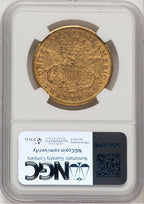 1876-CC $20 Liberty Double Eagle NGC AU53