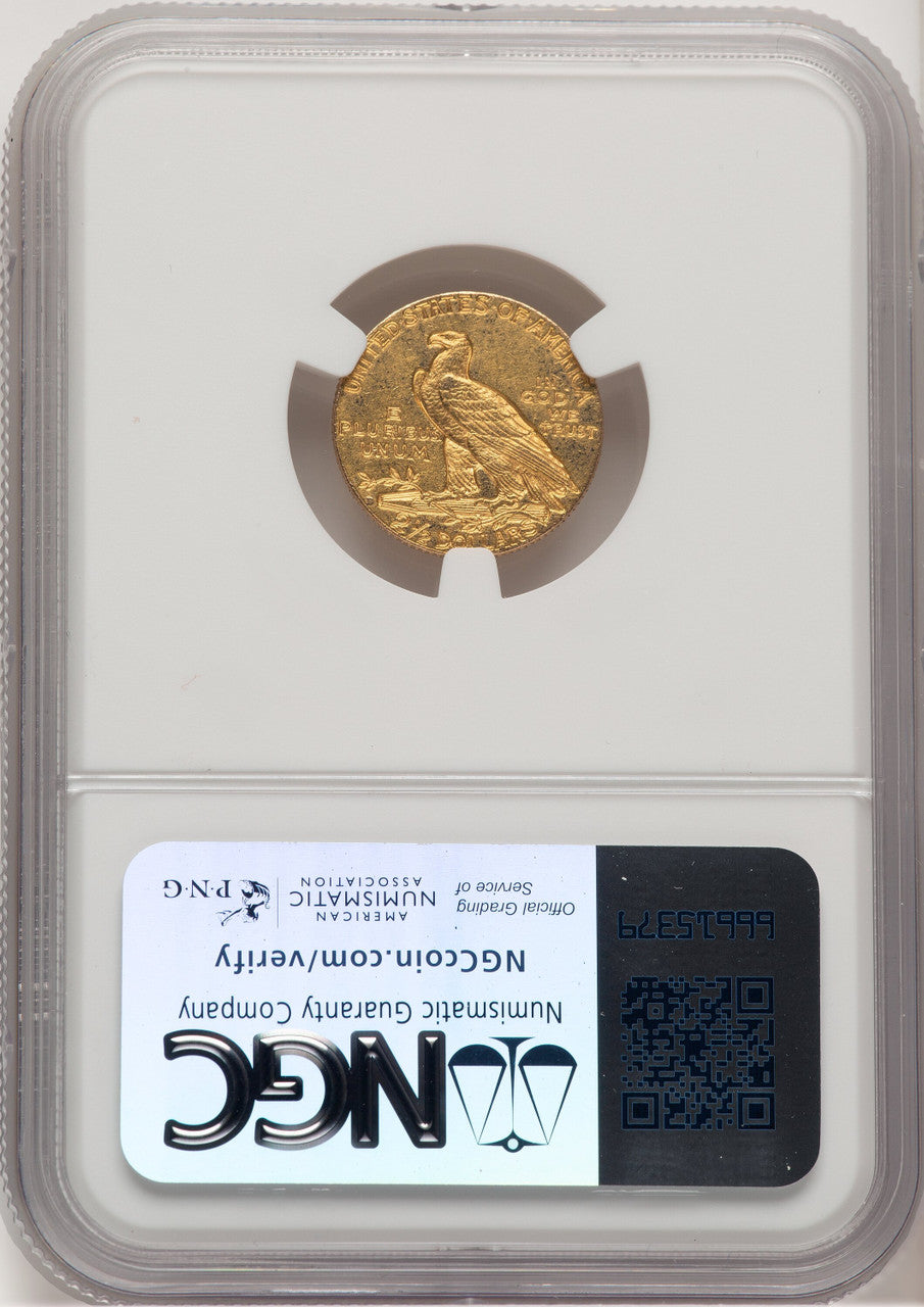 1911-D $2.50 Indian Quarter Eagle NGC AU58 (772471018)
