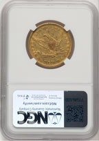 1842 $10 Small Date Liberty Eagle NGC AU53 (177334010)