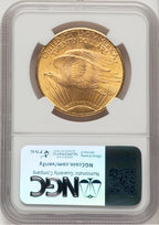 1925 $20 Saint-Gaudens Double Eagle NGC MS66+ (774736002)