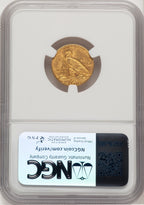 1911 $2.50 Indian Quarter Eagle NGC MS63 (777231004)