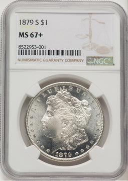 1879-S Morgan Dollar NGC MS67+ (773566001)