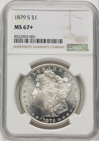 1879-S Morgan Dollar NGC MS67+ (773566001)