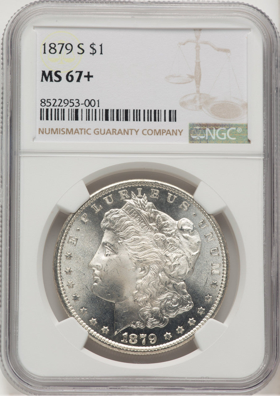 1879-S Morgan Dollar NGC MS67+ (773566001)