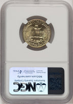 1943-S 25C Doubled Die Obverse Washington Quarter NGC MS65