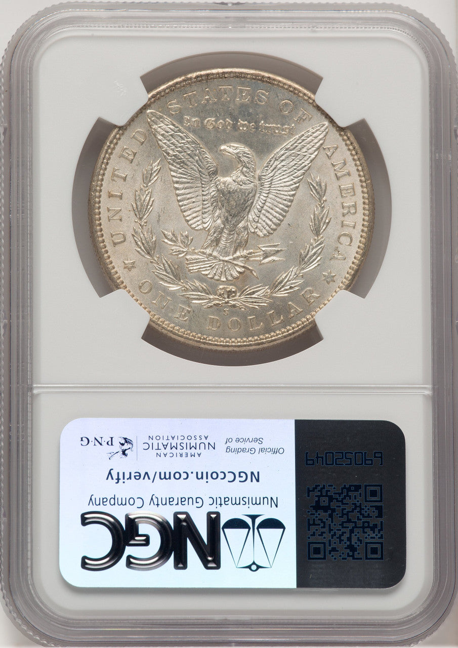 1896-S Morgan Dollar NGC MS63 (772471019)