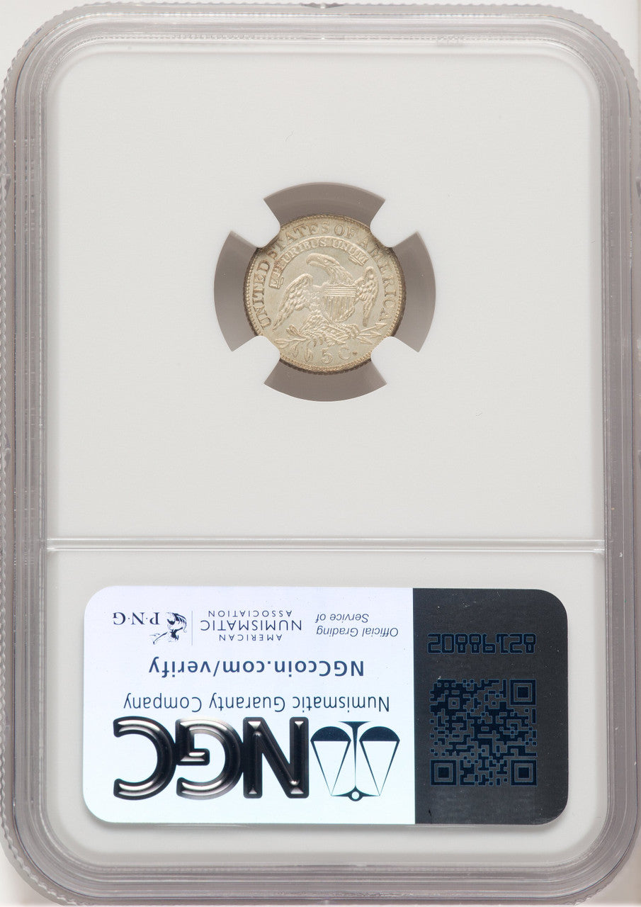 1832 H10C Bust Half Dime NGC MS65