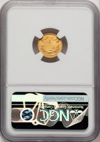 1855 G$1 Type Two Gold Dollar NGC AU58 (777429087)