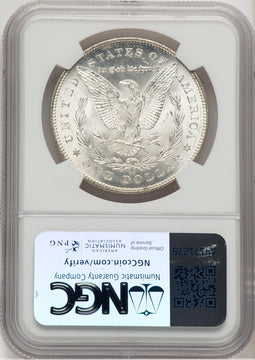 1880-CC80/79 Reverse of 1878 VAM-4 Morgan Dollar NGC MS64