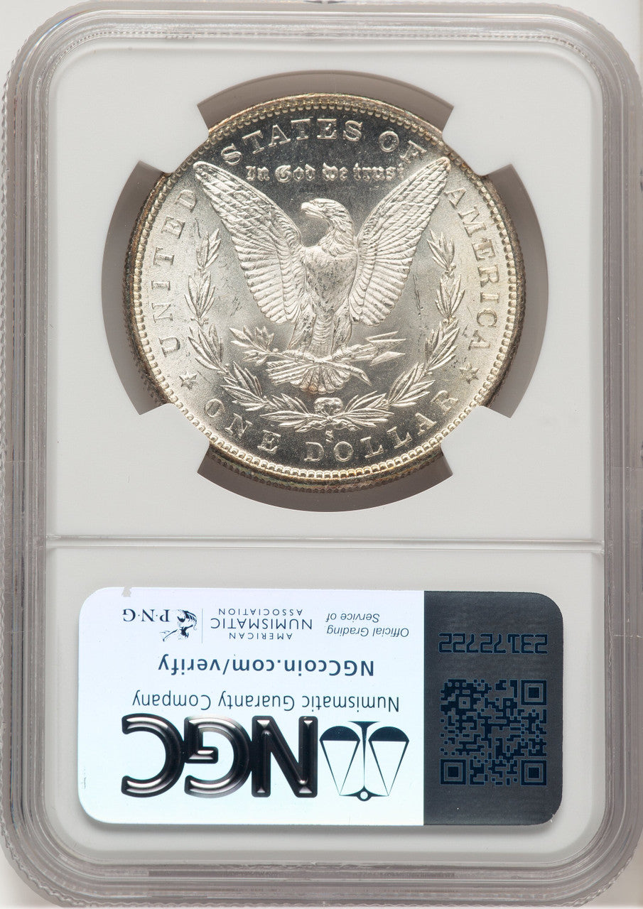 1880-S CAC Morgan Dollar NGC MS67+