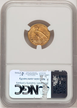 1914 $2.50 Indian Quarter Eagle NGC MS64 (774755001)