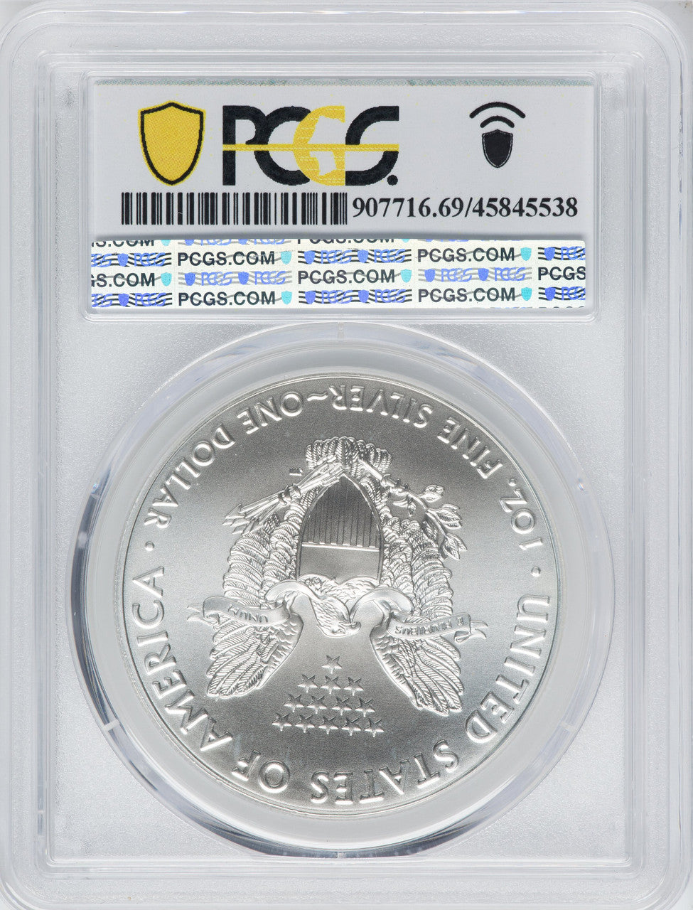 2021 American Silver Eagle Type 1 At Dusk & Dawn 35th Anniversary 334th PCGS MS69