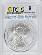 2021 American Silver Eagle Type 2 At Dusk & Dawn 35th Anniversary 334th PCGS MS70