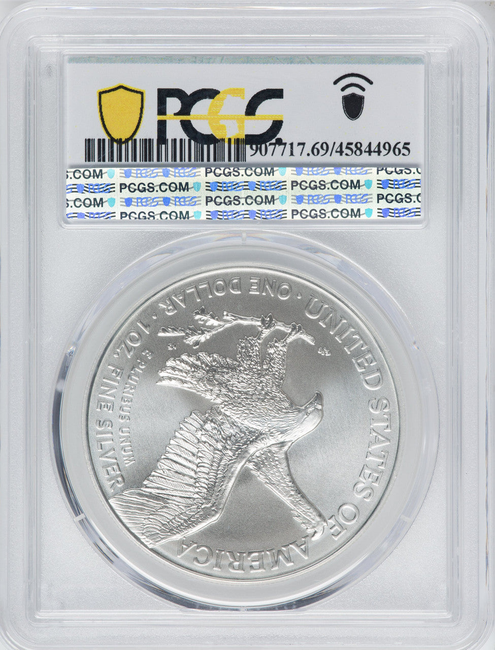 2021 American Silver Eagle Type 2 At Dusk & Dawn 35th Anniversary 360th PCGS MS69