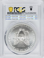 2021 American Silver Eagle T-1 At Dusk & Dawn 35th Anniversary 370th PCGS MS69