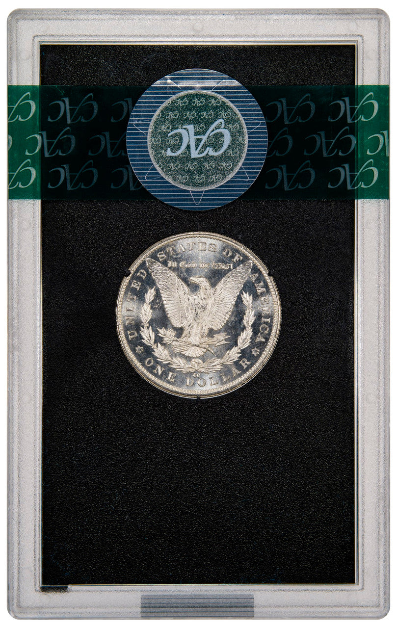 1883-CC $1 GSA Treasure Hoard Morgan Dollar CACG MS64PL