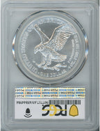 2021 American Silver Eagle Type 2 At Dusk & Dawn 35th Anniversary 379th PCGS MS69