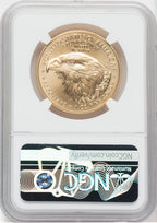 2021 $50 Gold Eagle Type 2 At Dusk & Dawn 35th Annv 398th NGC MS70 Jennie Norris Signed