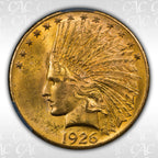 1926 $10 Indian Eagle CAC MS62