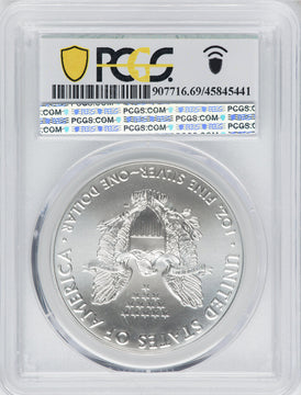 2021 American Silver Eagle Type 1 At Dusk & Dawn 35th Anniversary 431th PCGS MS69