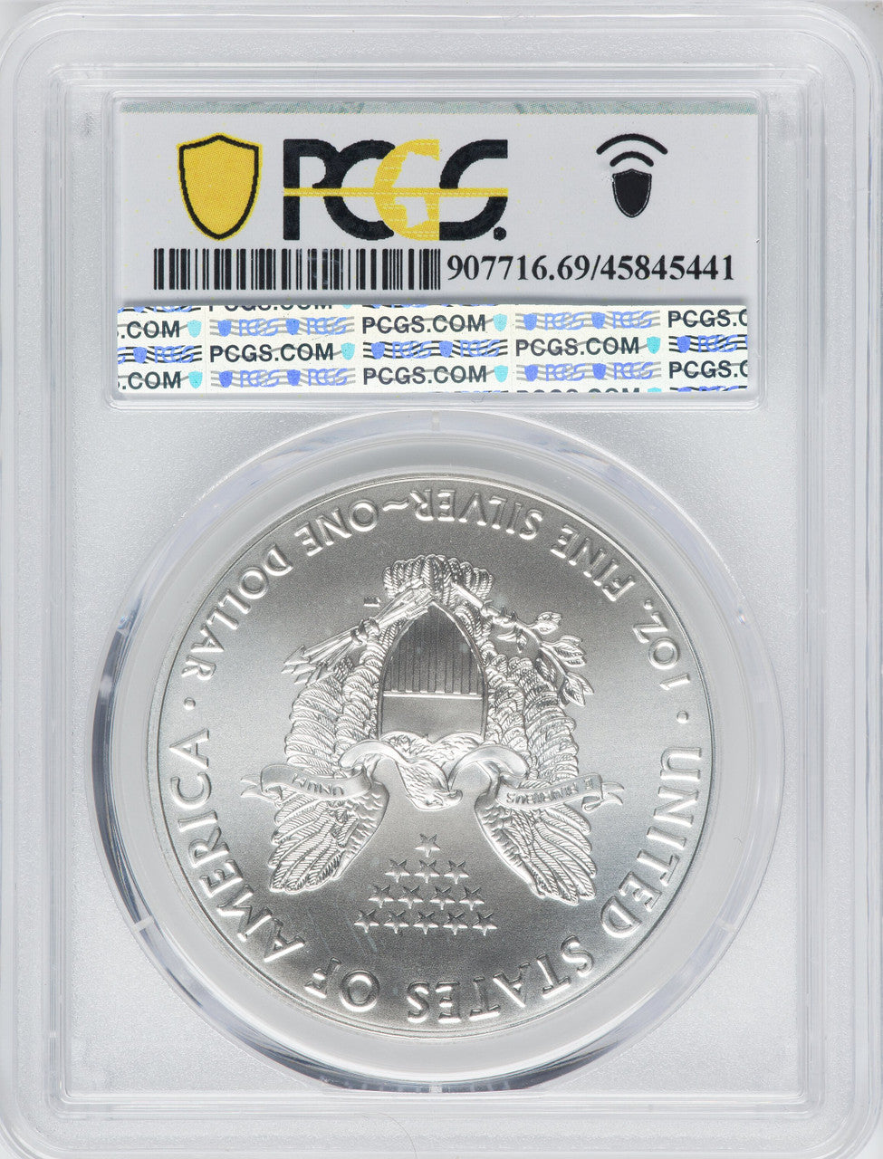 2021 American Silver Eagle Type 1 At Dusk & Dawn 35th Anniversary 431th PCGS MS69