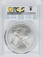 2021 American Silver Eagle Type 2 At Dusk & Dawn 35th Anniversary 435th PCGS MS69