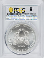 2021 American Silver Eagle T-1 At Dusk & Dawn 35th Anniversary 452nd PCGS MS69