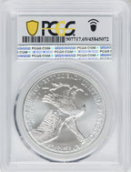 2021 American Silver Eagle Type 2 At Dusk & Dawn 35th Anniversary 467th PCGS MS69