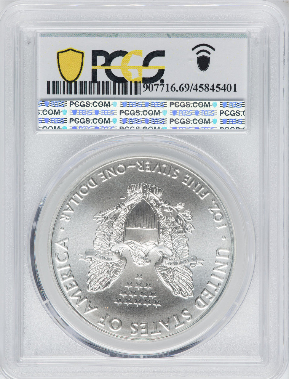 2021 American Silver Eagle Type 1 At Dusk & Dawn 35th Anniversary 471st PCGS MS69