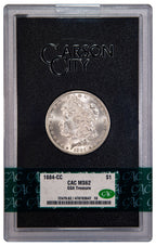 1884-CC $1 GSA Treasure Hoard Morgan Dollar CAC MS62