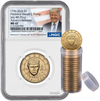 2026 President Donald J. Trump Semiquincentennial July 4th Privy AR NGC MS67 Trump