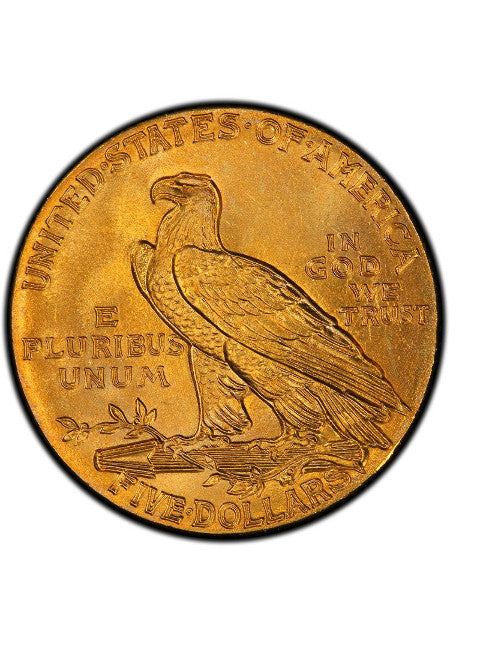 Pre-33 $5 Indian Gold Eagle Coin AU Grade