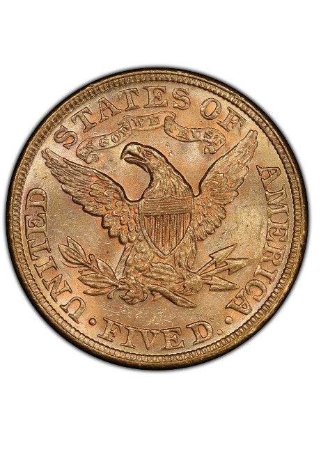 Pre-33 $5 Liberty Gold Eagle Coin AU Grade