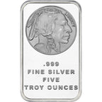 5 oz SilverTowne Buffalo Silver Bar