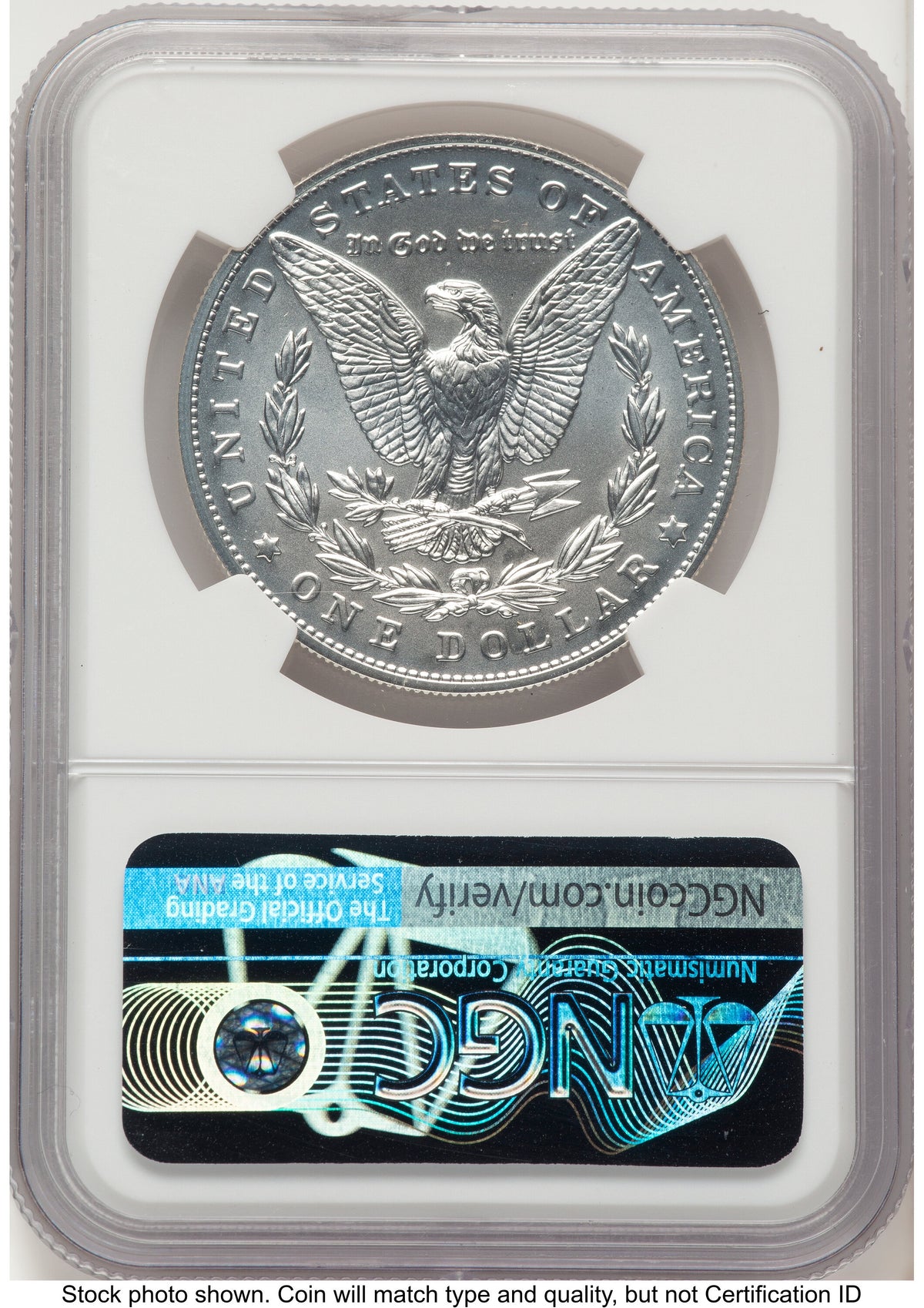 2021 Morgan Dollar FDI Morgan Label NGC MS70