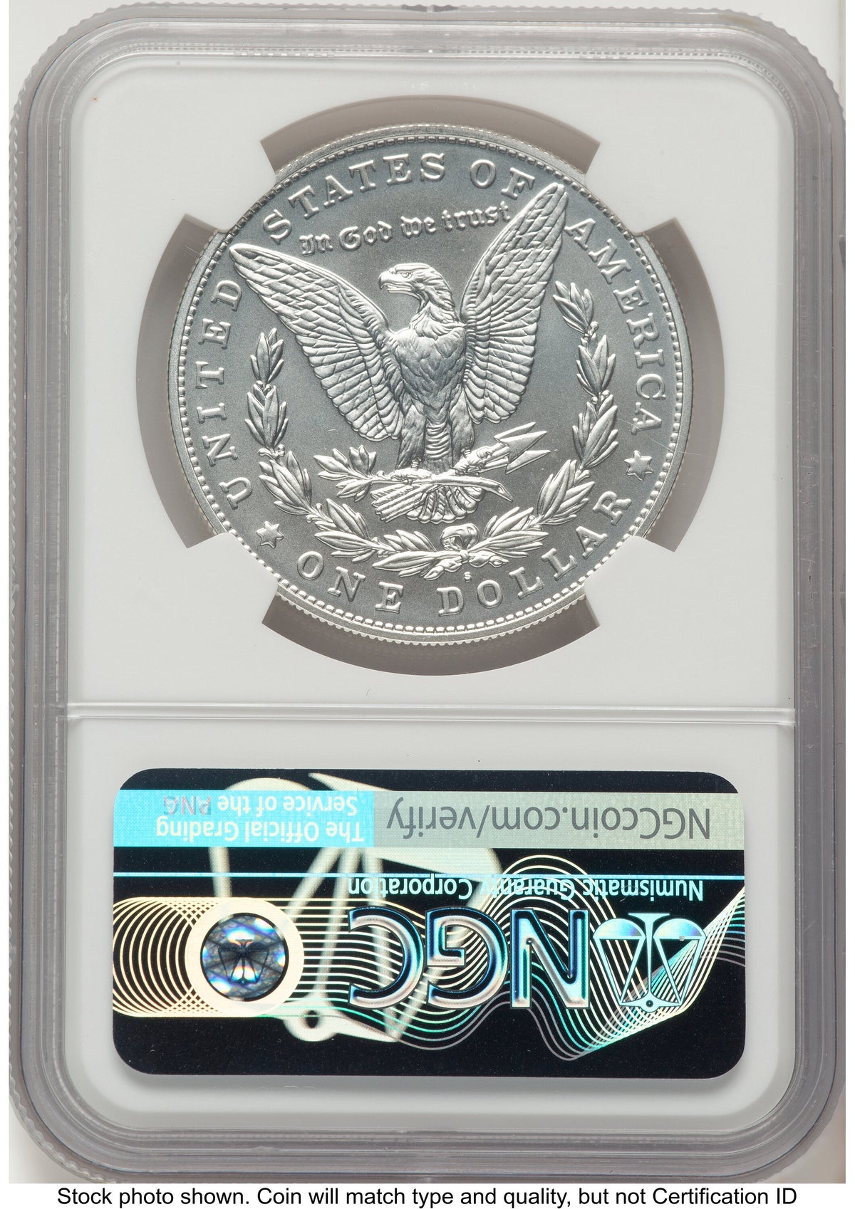 2021-S Morgan Dollar FDI Morgan Label NGC MS70