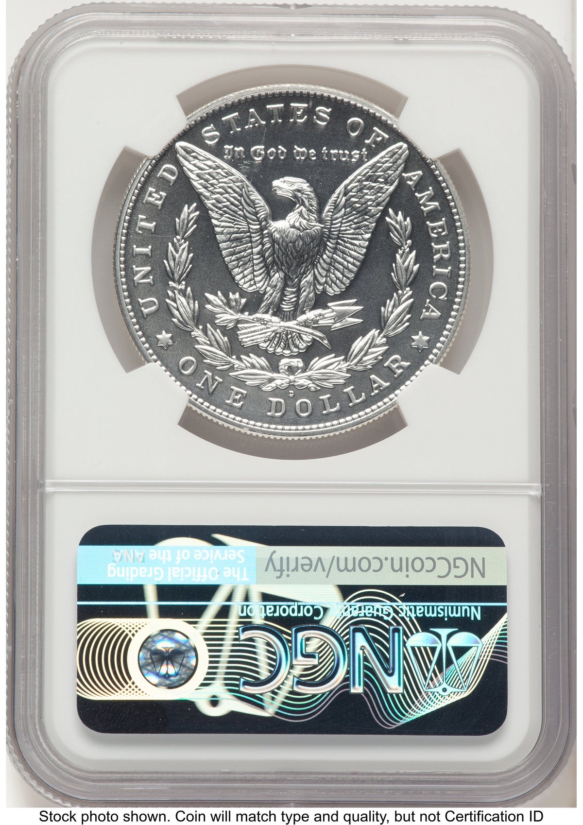 2021-D Morgan Dollar FDI Morgan Label NGC MS70