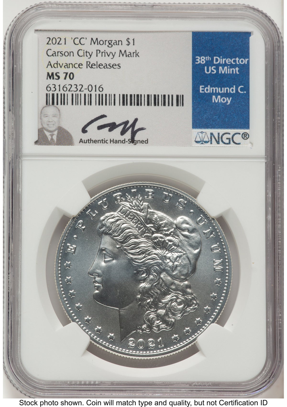2021 6 Coin Morgan & Peace Dollar Set AR NGC MS70 Ed Moy
