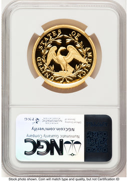 2024-(W) Gold 230th Anniversary Flowing Hair Medal FDI Jeff Garrett Red Book NGC PF70