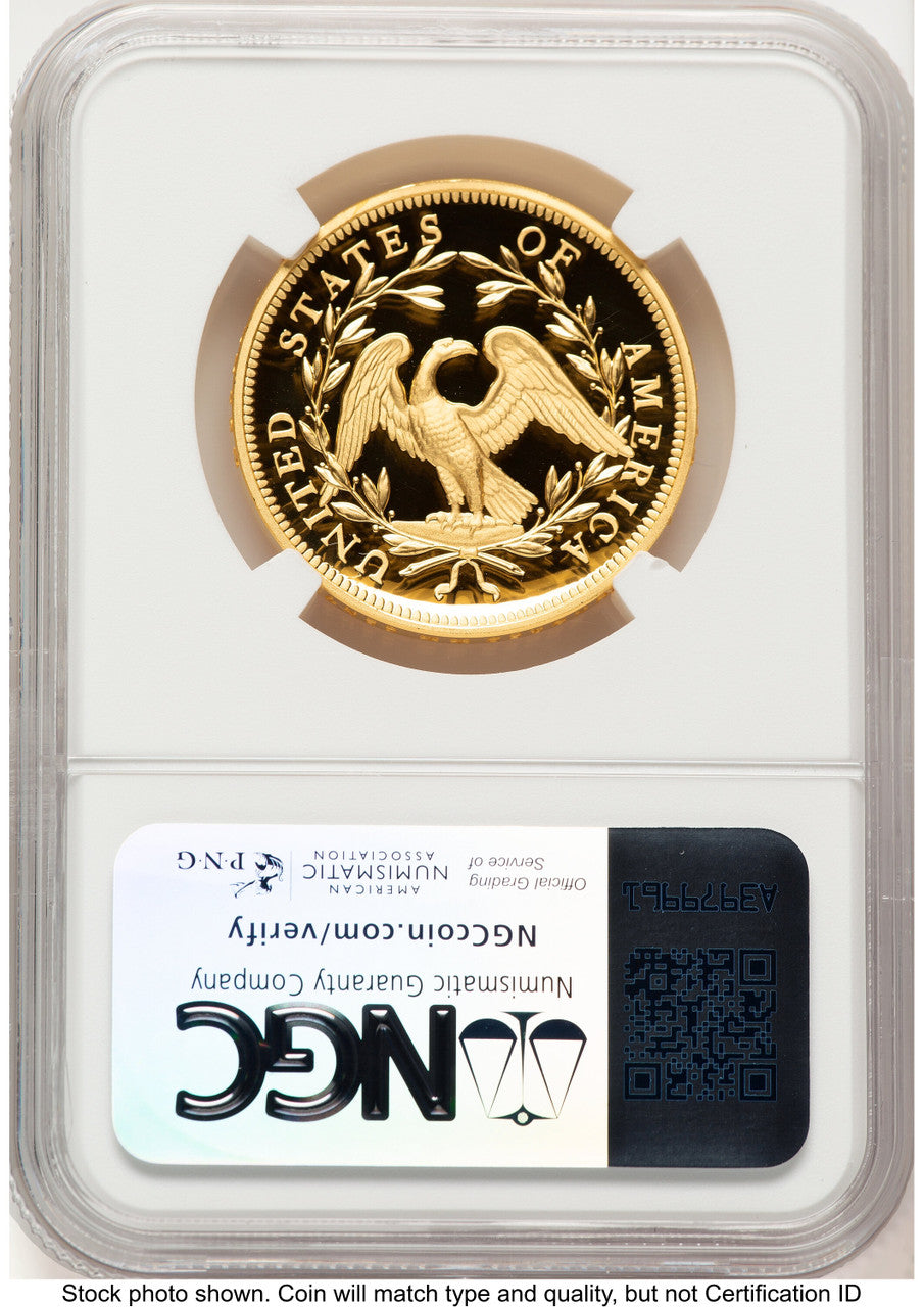 2024-(W) Gold 230th Anniversary Flowing Hair Medal FDI Jeff Garrett Red Book NGC PF70