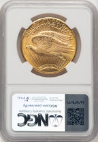 1926 $20 Tripled Die Obverse FS-101 Saint-Gaudens Double Eagle NGC MS64